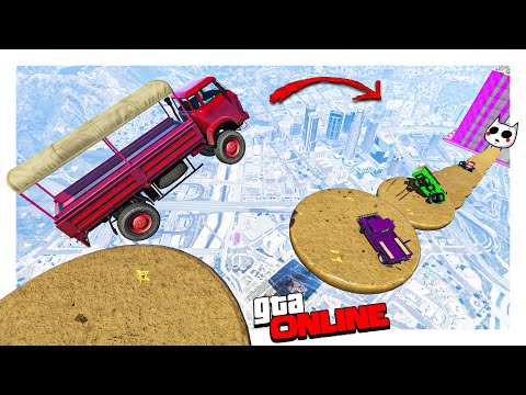 Видео: АДСКИЙ СПУСК, НА КОТОРОМ СОДА СГОРЕЛ (ГТА 5 ОНЛАЙН, GTA ONLINE)