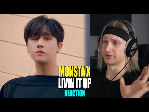Видео: MONSTA X LIVIN IT UP | reaction | Проф. звукорежиссер смотрит