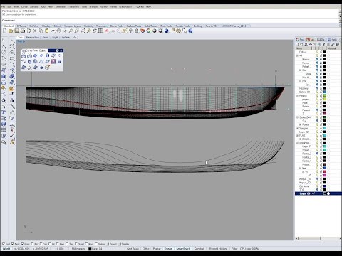 Видео: Гото Предестинация - 20. Получения ватерлиний поверхности корпуса с помощью команды Contour.