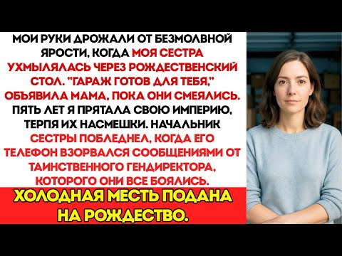Видео: Моя семья послала меня в холодный гараж в канун Рождества пока они не узнали, что я тайно владею...