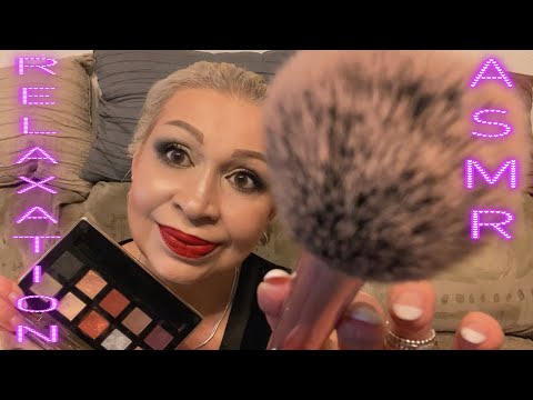 Видео: АСМР💋💄Расслабься, пока я делаю тебе макияж ! Шёпот! ASMR RELAX As l do your Makeup!