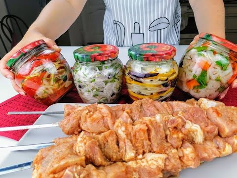 Видео: Закуски к ШАШЛЫКУ! Быстро, много, вкусно и ЗА КОПЕЙКИ!