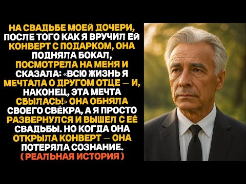 Видео: На свадьбе дочь сказала что мечтала о другом отце. Я ушёл.Но вскоре она поняла, как жестоко ошиблась
