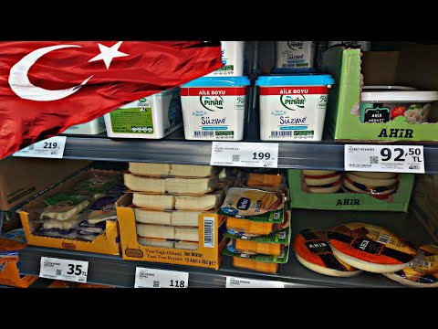 Видео: Цены в Турции 2025. Аланья обзор магазина А 101. В Алании штормовое предупреждение.