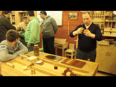 Видео: Федор Жильцов - использование Лака-Шеллак, полировка