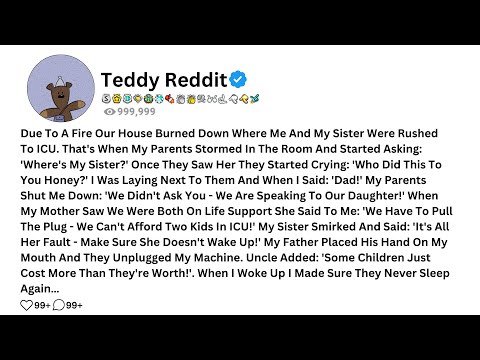 Видео: Из-за пожара наш дом сгорел дотла, и меня с сестрой срочно отправили в отделение интенсивной тера...