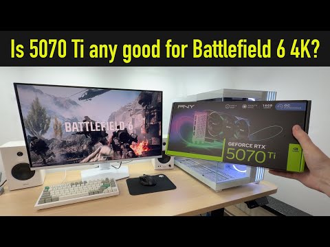 Видео: RTX 5070 Ti в Battlefield 6 в разрешении 4K — хорошо или ужасно?