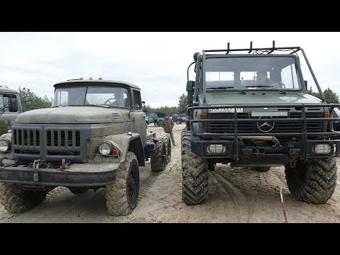 Видео: В призах все наши ЗИЛ-131 ГАЗ-66 ЗИЛ-131, Unimog в призы не попал ГРУЗОВОЙ OFF ROAD