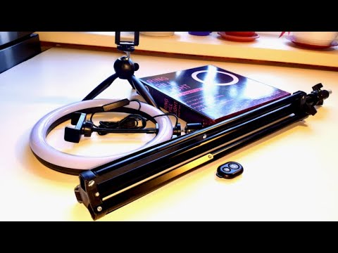 Видео: Кольцевая лампа с Wildberries.Распаковка и сборка.Честный обзор.