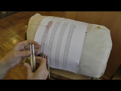 Видео: Плетение на коклюшках. Часть 3. Как нарастить нить: 3 способа