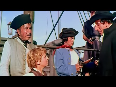 Видео: Длинный Джон Сильвер (1954) Роберт Ньютон | Боевики, Приключения | Полный фильм | Русские субтитры