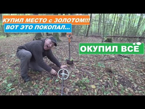Видео: КУПИЛ место для ПОИСКА ЗОЛОТА! ОФИГЕННЫЙ РЕЗУЛЬТАТ по ЗОЛОТУ и СЕРЕБРУ!