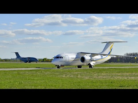 Видео: Демонстраційні польоти літаків сімейства Antonov AN-158 та AN-178