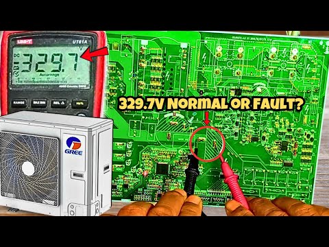 Видео: Схема кондиционера Gree: проверка напряжений на печатной плате стала проще!