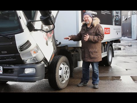 Видео: Маленький японский "КАМАЗ": тест и обзор Fuso Canter TF