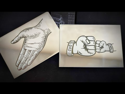 Видео: Прокачиваем навык Лазерной гравировки - гравировка по новому!