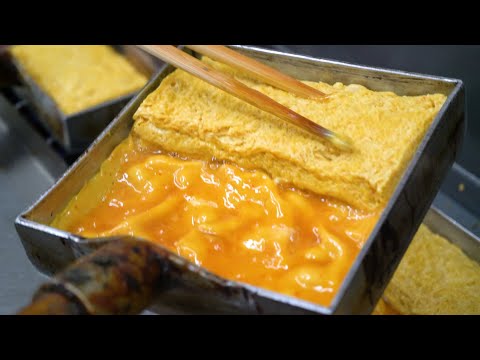 Видео: Как сделать самый вкусный Fried Egg «Тамими-яки» в Японии