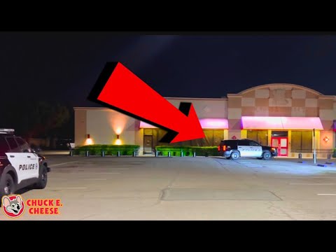 Видео: Копы нагрянули в ЗАБРОШЕННЫЙ старейший магазин Chuck E Cheese в 3 часа ночи! Хантингтон-Бич! Стра...