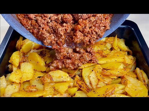 Видео: Просто полейте картофель фаршем‼ ️ Вкусно и просто # 138