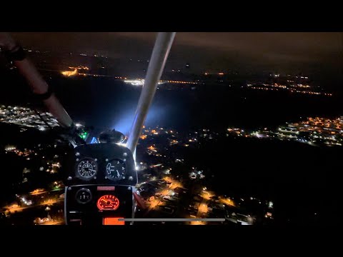 Видео: Ночные полёты на Паралёте и Аэрошюте