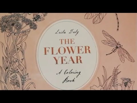 Видео: Раскрашиваем " The flower year" 🫶🍁🍂