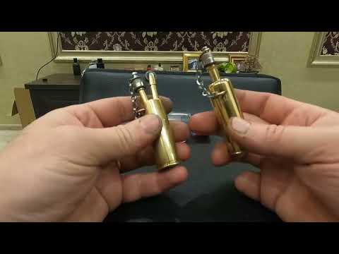 Видео: Бензиновая зажигалка из гильзы 12 калибра