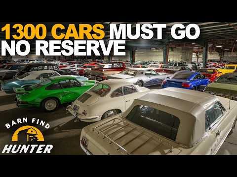 Видео: 6 зданий и 1300 автомобилей спасены одним человеком! ПРОДАЖА ОБЯЗАТЕЛЬНА | Barn Find Hunter