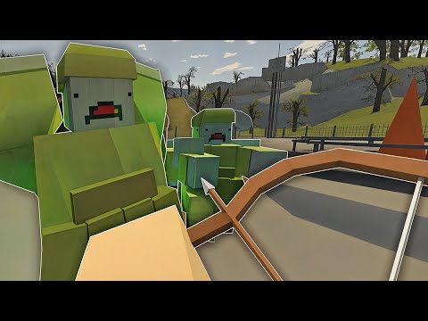 Видео: ТОЛЬКО ЛУК?! ЗАЛУТАЛ РАДЗОНУ на КАРТЕ RUSSIA в UNTURNED