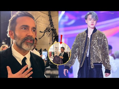 Видео: Дизайнер из Лос-Анджелеса поражен Чимином и создает индивидуальный наряд. Реакция Чимина приводит...