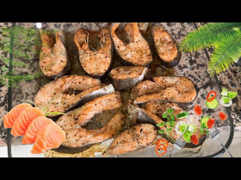 Видео: 🔥БЫСТРО ГОТОВЛЮ УЖИН! СТЕЙКИ СЕМГИ В ДУХОВКЕ