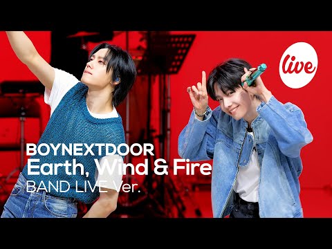 Видео: [4K] BOYNEXTDOOR - “Earth, Wind & Fire” Band LIVE Concert [it's Live] шоу живой музыки