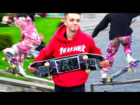 Видео: САМЫЙ ОПАСНЫЙ ТРЮК на СКЕЙТБОРДЕ с 12 СТУПЕНЕК!