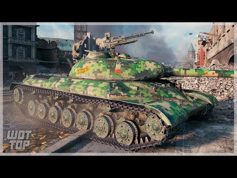 Видео: WZ-111 model 1-4: 10.7К УРОНА и третья отметка World of Tanks