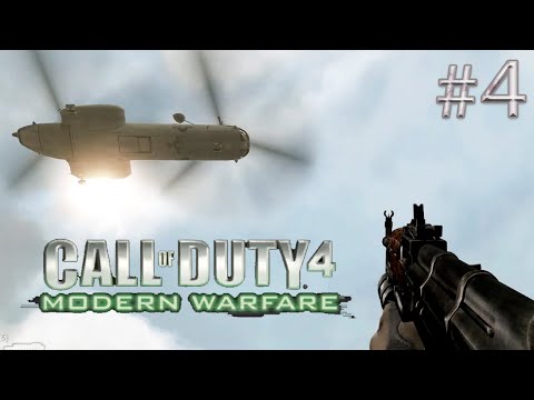 Видео: Спасательный Вертолет - Call of Duty 4: Modern Warfare #4