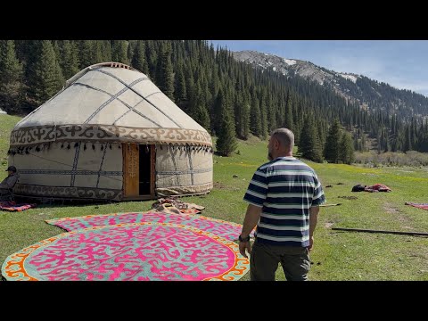 Видео: Палаточный кемпинг в Киргизии, 5000 км