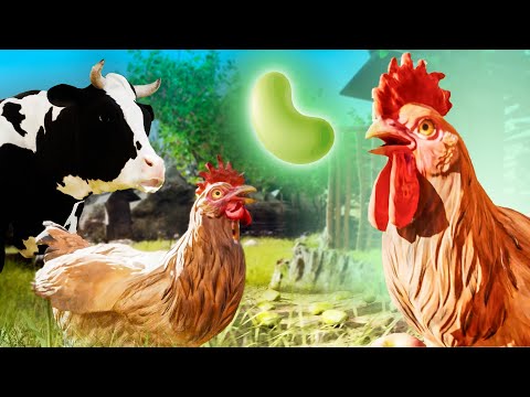 Видео: Сказка Петушок и бобовое зернышко