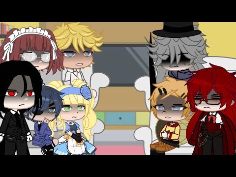 Видео: |Black Butler react to | Gacha Club | 2 часть | Nastik Meow | ЧИТ.ОП.