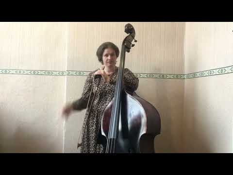 Видео: Контрабас от А до Я. Урок 17.Упражнение по открытым струнам.