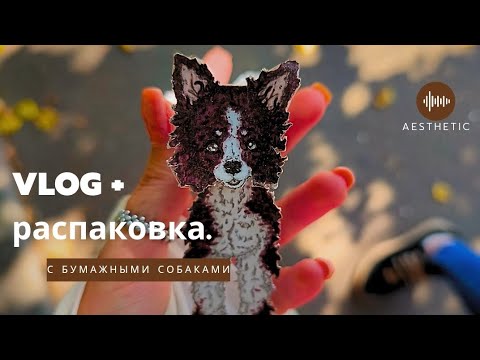 Видео: ☀️🍂.Осенняя прогулка по центру города + распаковка, с бумажными собаками.📦