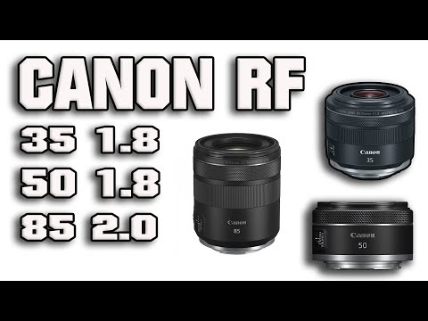 Видео: Canon RF - бюджетные объективы.