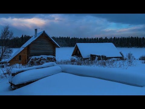 Видео: Пережить бы Зиму. Мой Северный Минимализм. Тайга, Налимы, Деревня.