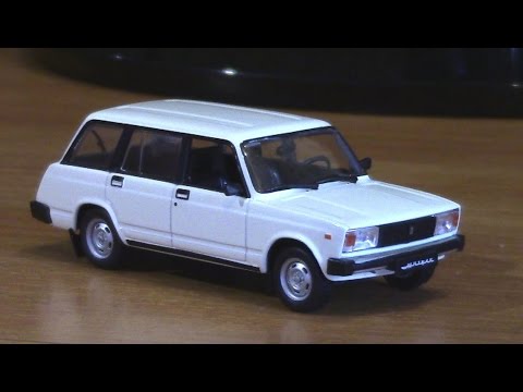 Видео: Обзор масштабной модели ВАЗ 2104 Автолегенды СССР лучшее №44