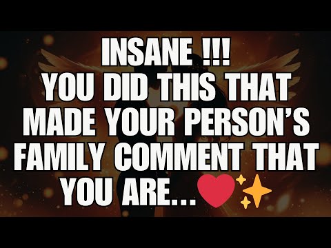 Видео: ✨ Ангелы говорят: Ты сделал то, что заставило семью этого человека сказать, что ты... | послание ...