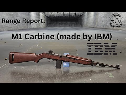 Видео: Отчет о стрельбе: карабин M1 (производства IBM) — наиболее производимое огнестрельное оружие США ...