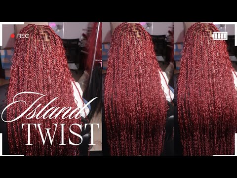 Видео: ОСТРОВНОЙ ТВИСТ: БЕЗ ПЛЕТЕНИЯ | МЕТОД С ОБЕРНУТЫМИ КОРНЯМИ *ПОДХОДИТ ДЛЯ НАЧИНАЮЩИХ* ОЧЕНЬ ПРОСТО...