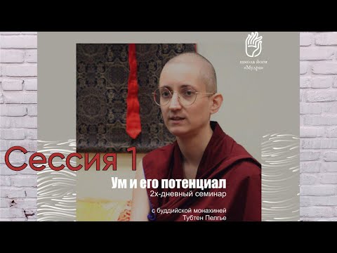 Видео: Ум  и его потенциал, Сессия 1, Тубтен Пелгье, Тюмень