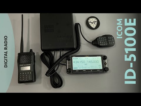 Видео: Icom ID-5100e. Цифровая двухдиапазонная радиостанция
