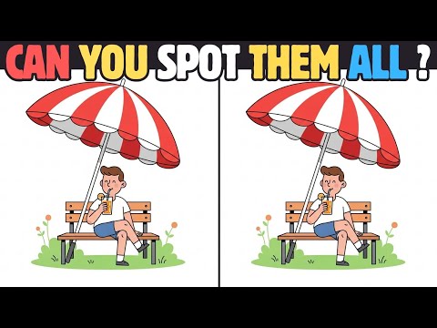 Видео: Только 1% может найти все 15 отличий! ⚡🎯 #231