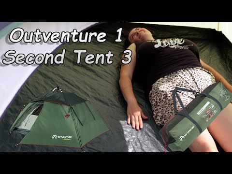 Видео: Outventure 1 Second Tent 3. Обзор. Разбока, сборка. Сравнение с Дешовой полаткой