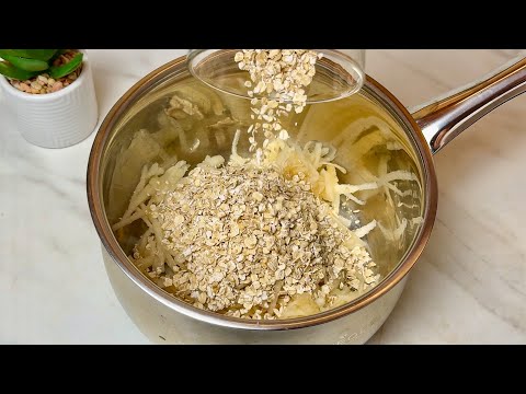 Видео: ДОБАВЬТЕ ОВСЯНКУ В ЯБЛОКИ! ВКУСНЫЙ ЗАВТРАК, ВСЕГО 2 Ингредиента! Готовлю вкуснейшую овсяную кашу